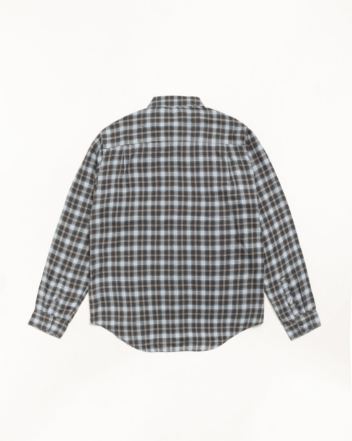 Matthew Plaid Shirt Unisex Short Sleeve In Blue