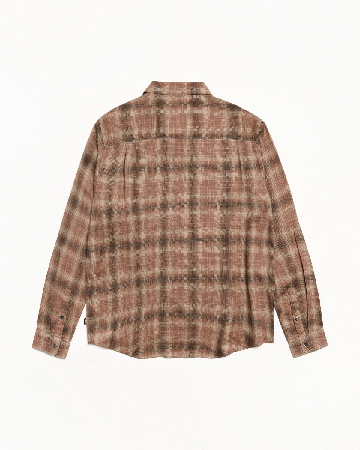 Stüssy Matthew Plaid Shirt button-up in Brick