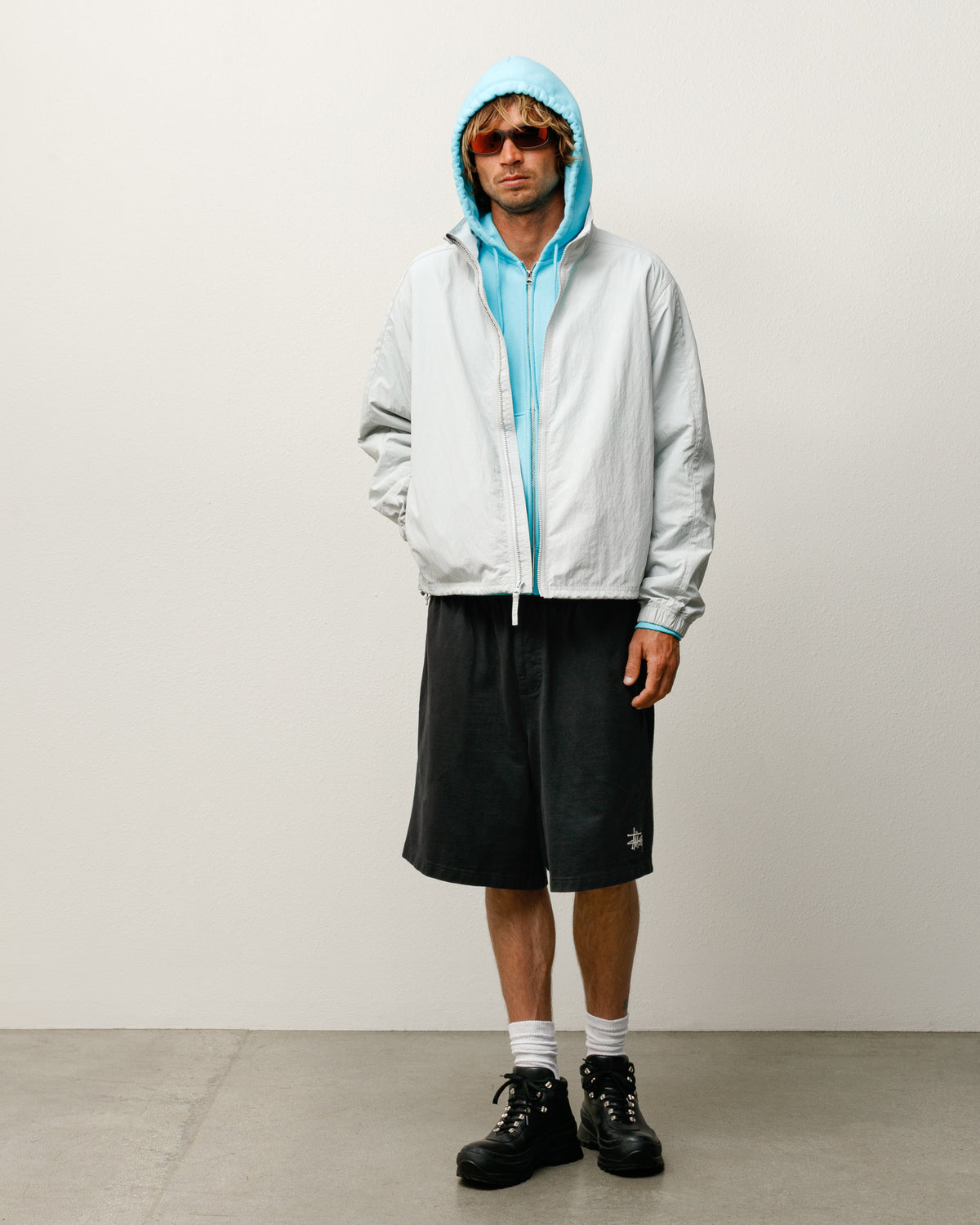 Jersey Short Mens Regular In Black