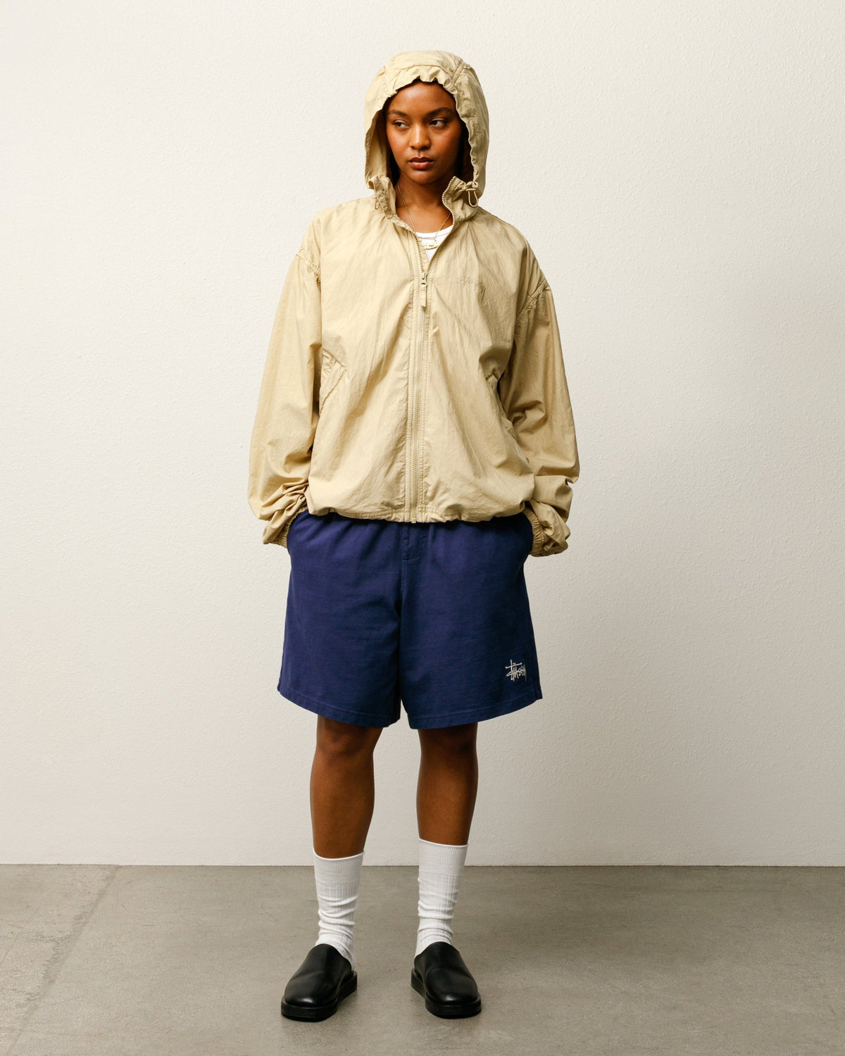 Jersey Short Mens Regular In Navy
