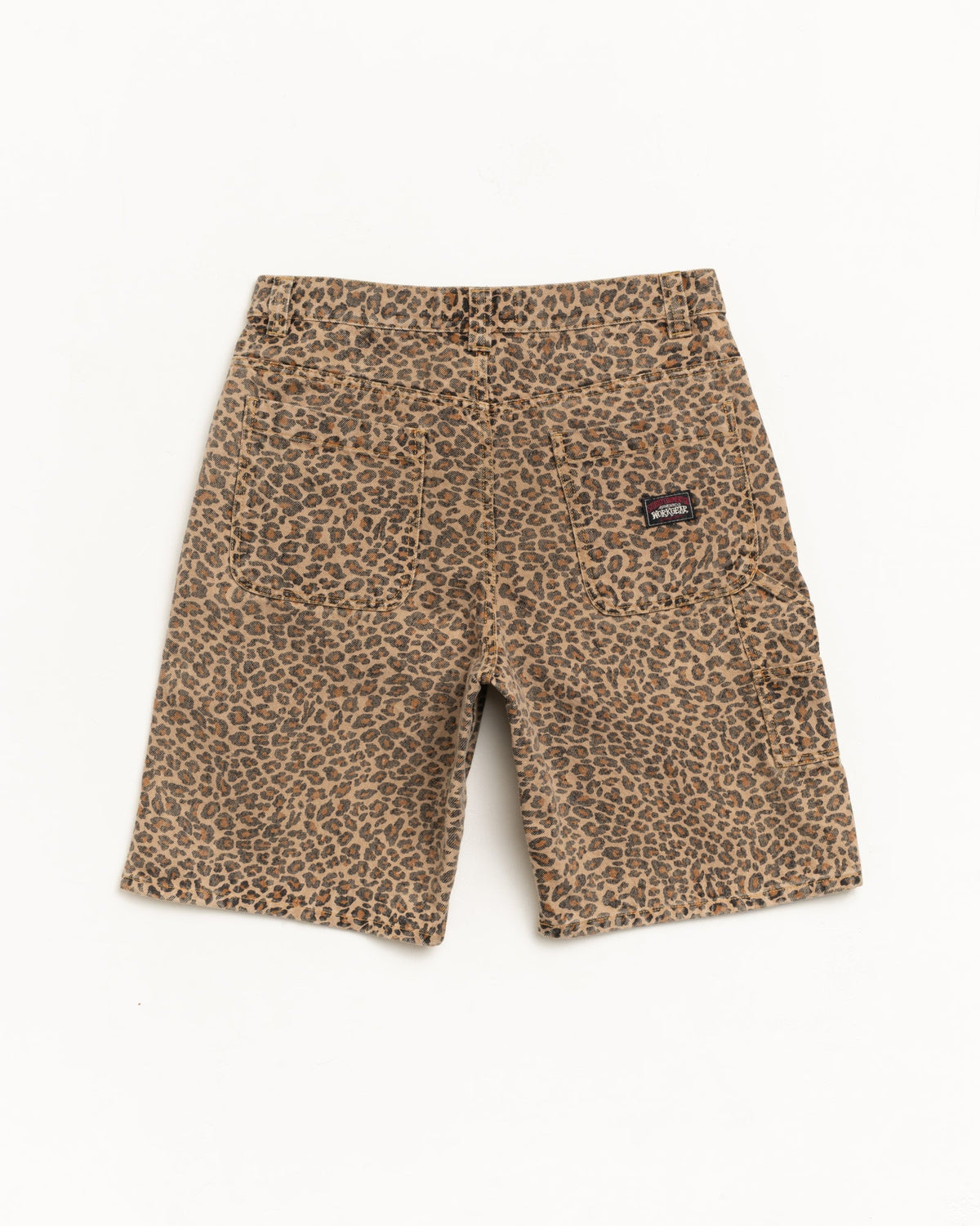 Work Short Vintage Wash Mens Regular In Leopard