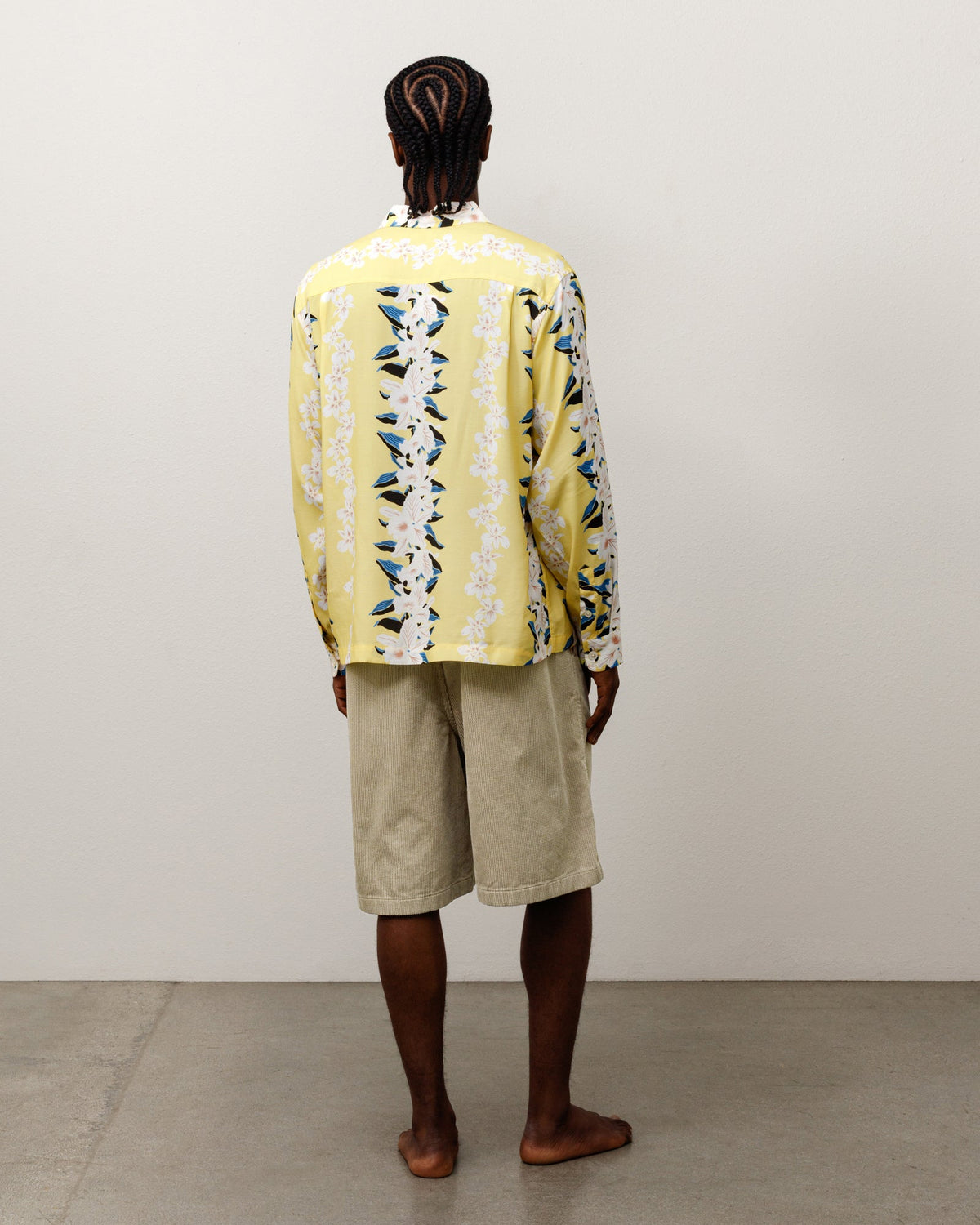 Baggy Beach Short Twill Cord Unisex Regular In Khaki