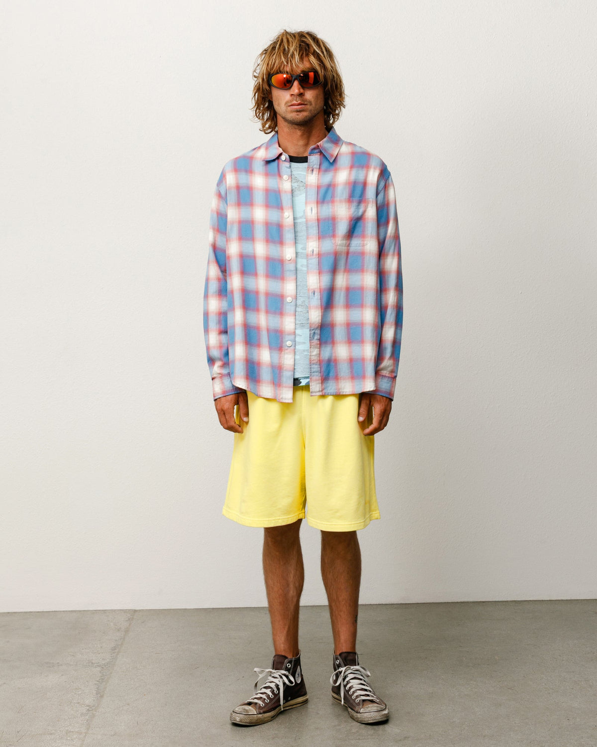 Lightweight Terry Short Unisex Regular In Yellow