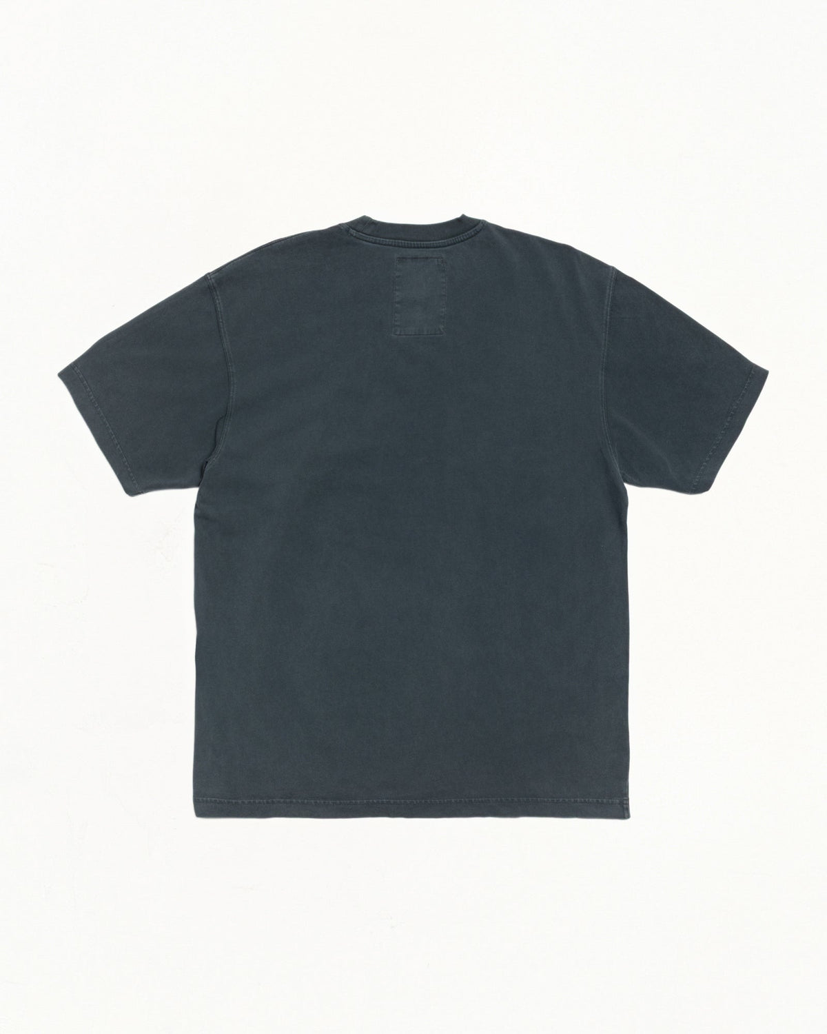 Dyed Ss Tee Mens Short Sleeve In Faded Black