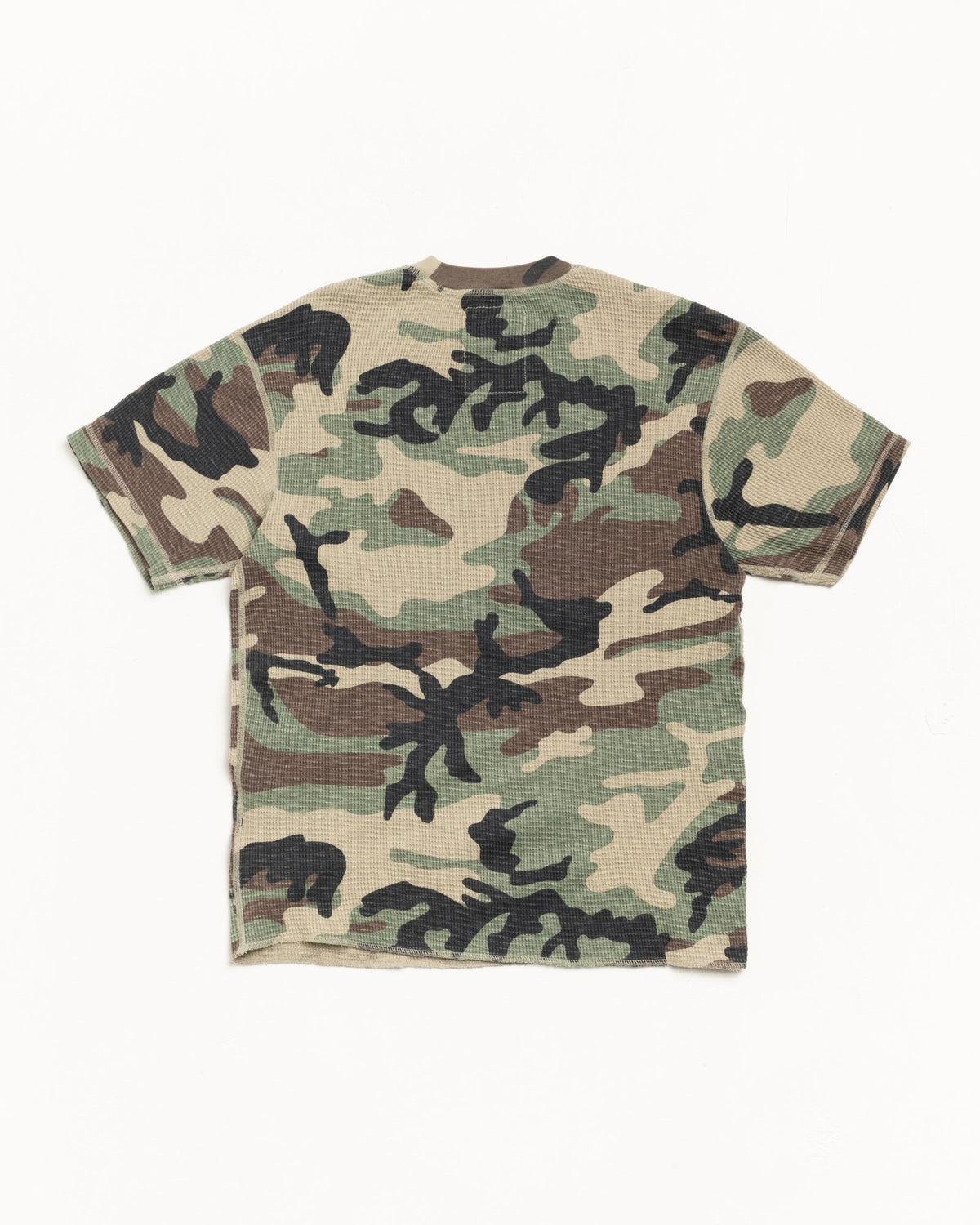 Pigment Dyed SS Thermal Unisex Short Sleeve in Camo