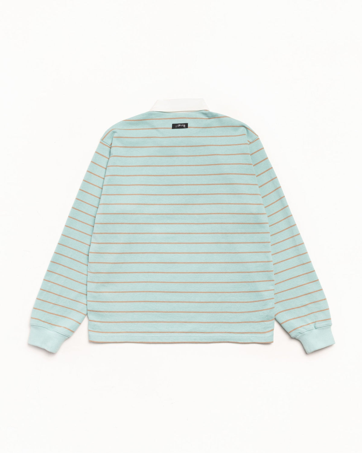 Pin Striped Rugby Mens Long Sleeve In Blue