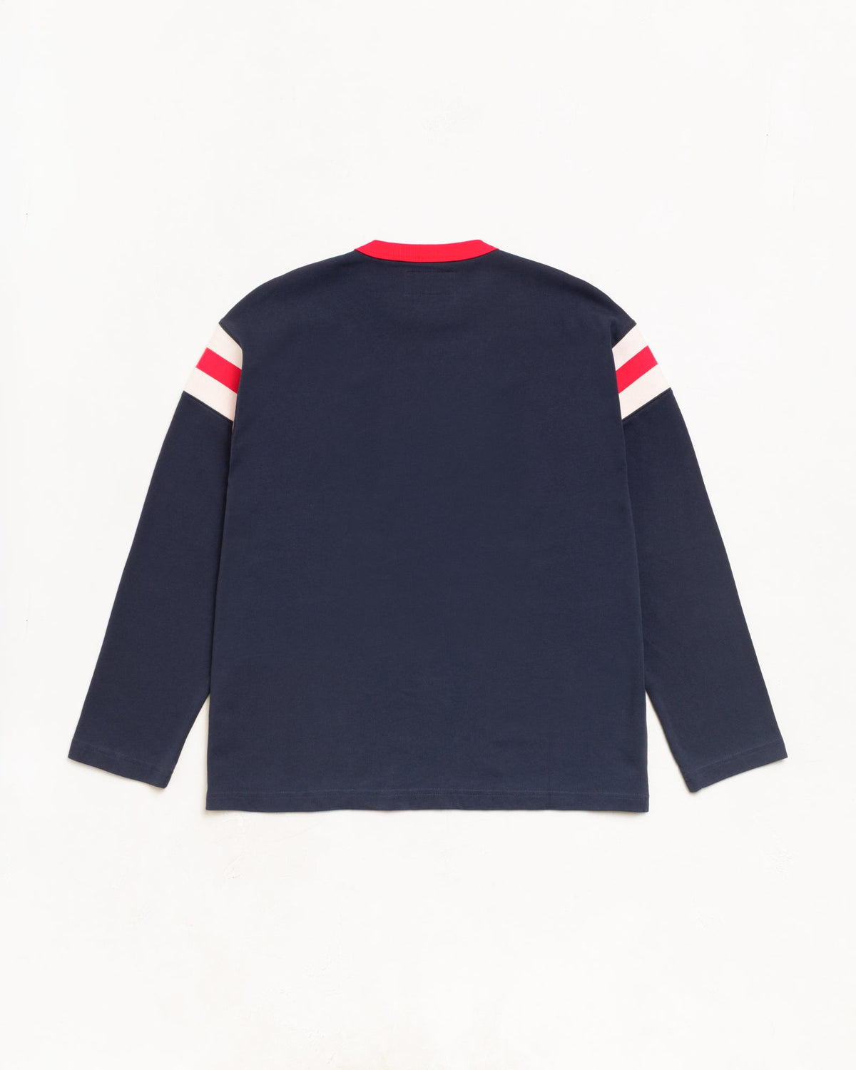 Ls Ringer Tee Unisex Long Sleeve In Ink