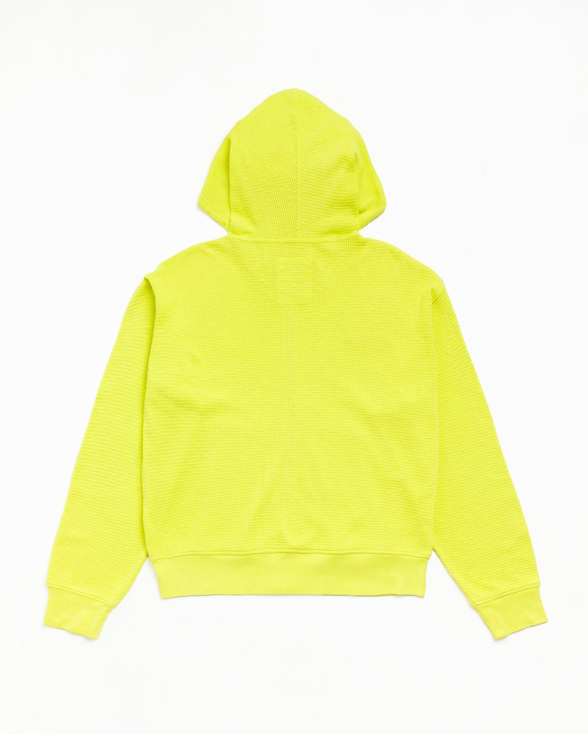 Light Weight Thermal Hood Unisex Long Sleeve In Lime