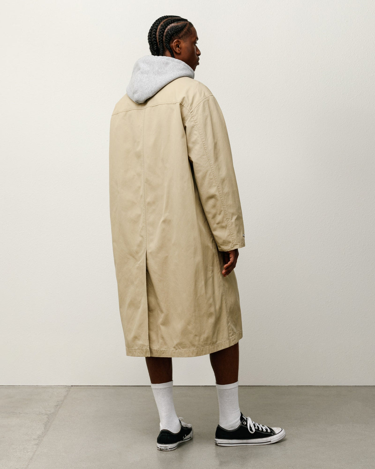 Duster Mens Long Sleeve In Khaki