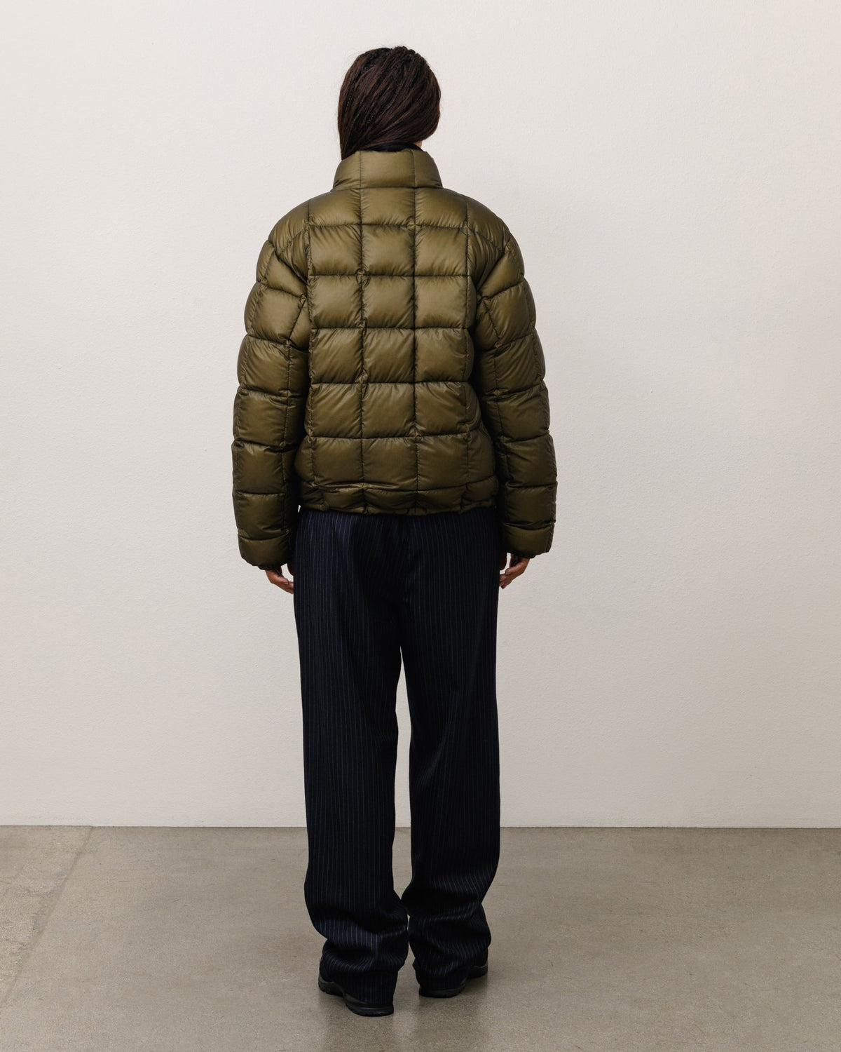 Midweight Puffer Mens Long Sleeve In Olive