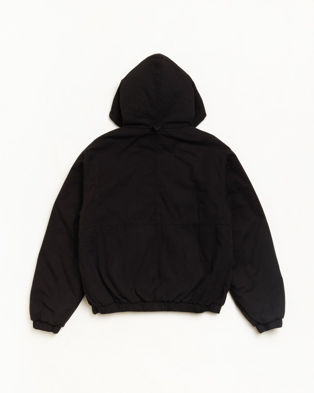 Work Jacket Ripstop Unisex Long Sleeve In Black