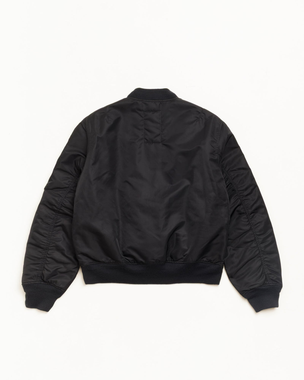 Ma-1 Bomber Unisex Long Sleeve In Black