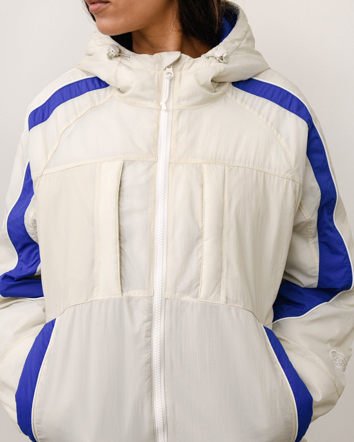 Rally Insulated Jacket Unisex Long Sleeve In Bone