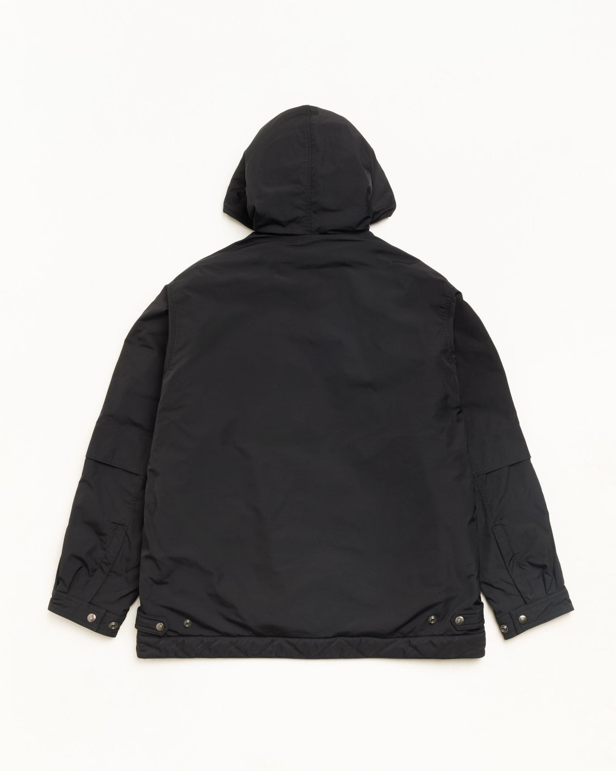 Flight Parka Unisex Long Sleeve In Black