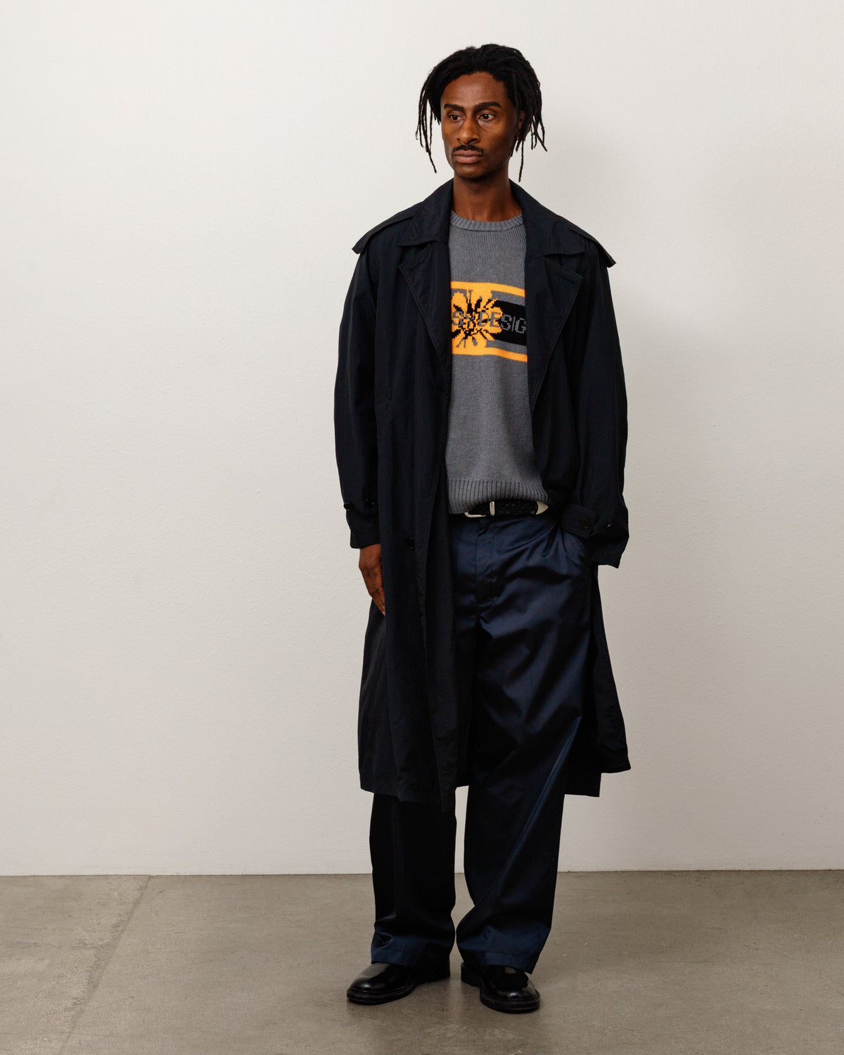 Db Trench Unisex Long Sleeve In Black