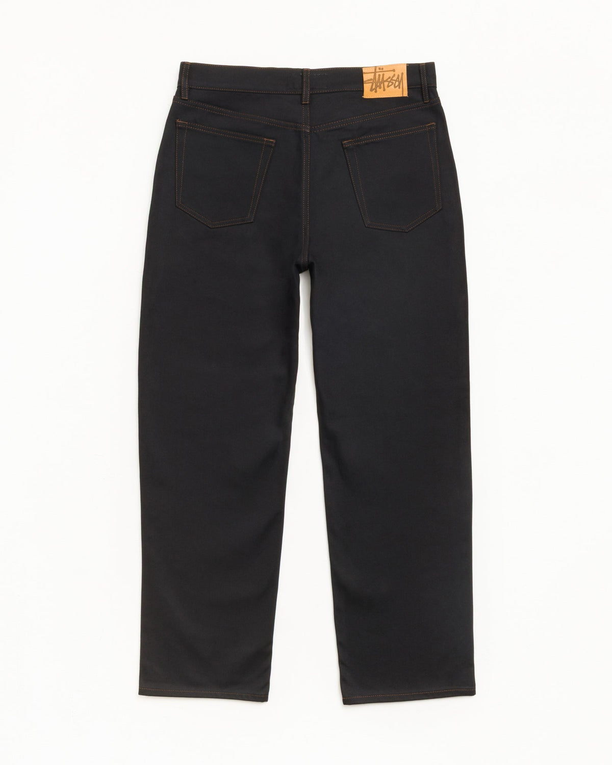 Big Ol' Jean Denim bottoms in Raw Black Contrast Stitch