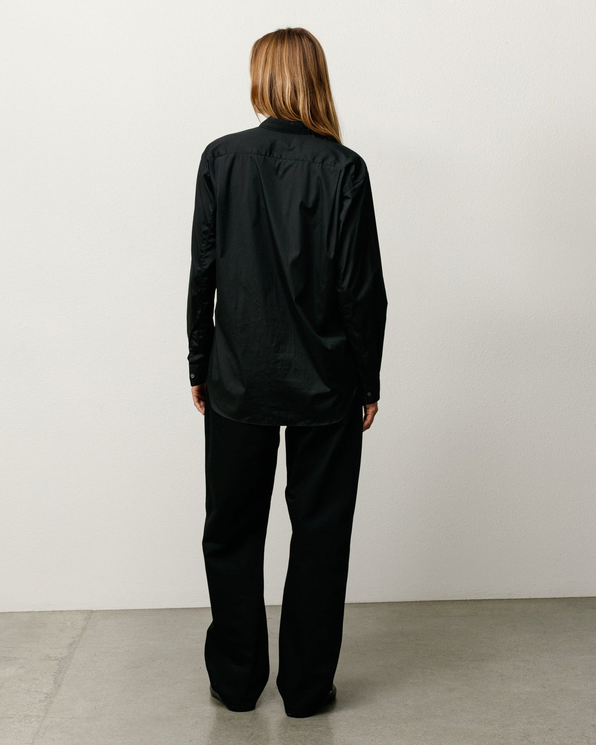 Big Ol' Jean Denim bottoms in Raw Black Contrast Stitch, relaxed baggy fit