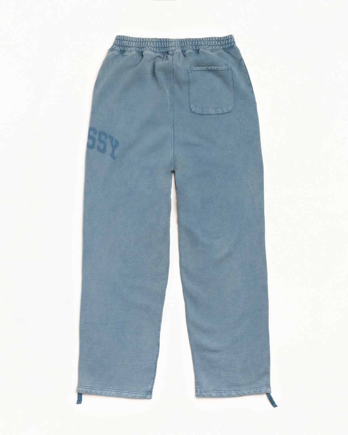 Faded Graphic Fleece Pant Unisex In Washed Navy