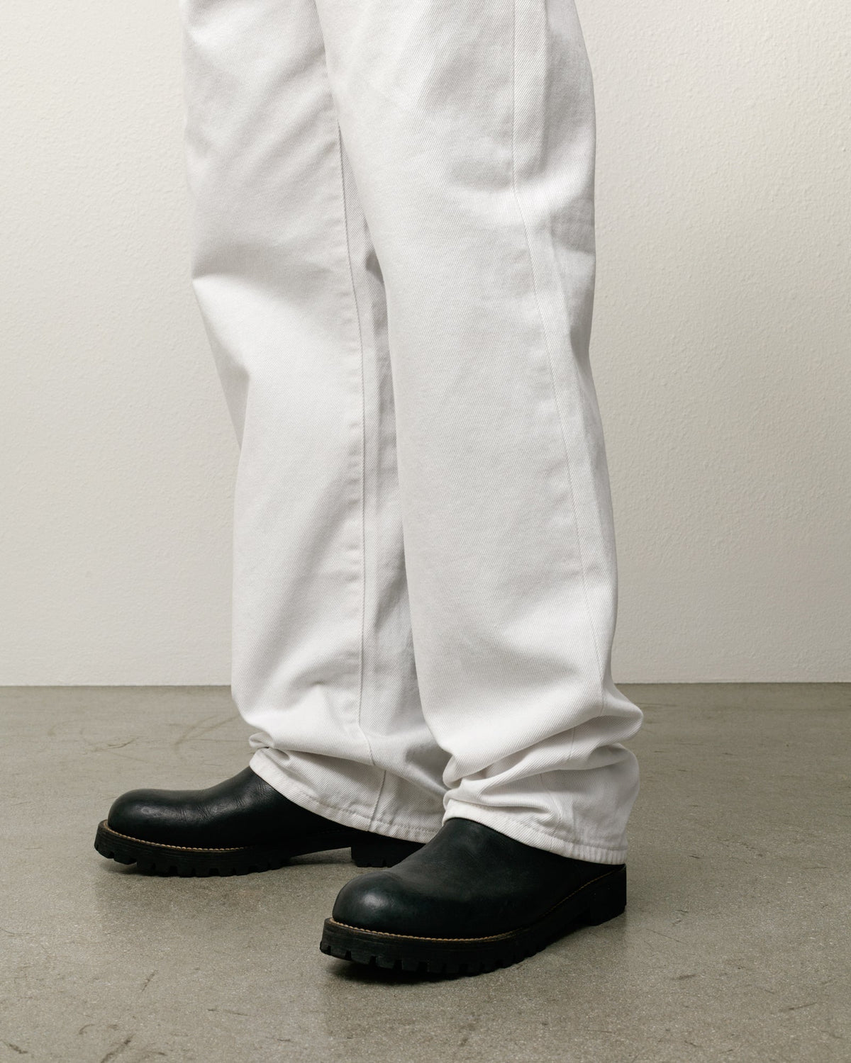 New Classic Jean Denim Mens Regular In White