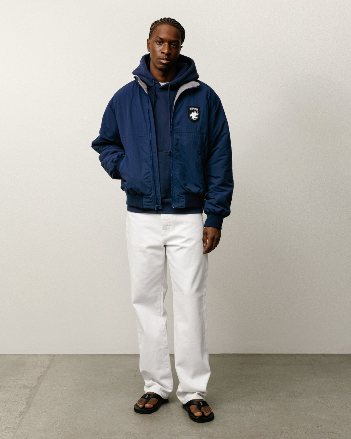New Classic Jean Denim Mens Regular In White