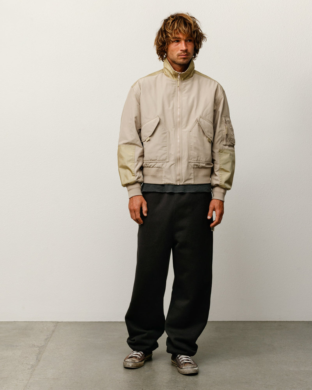 Sweats Pant Mens Regular In Black