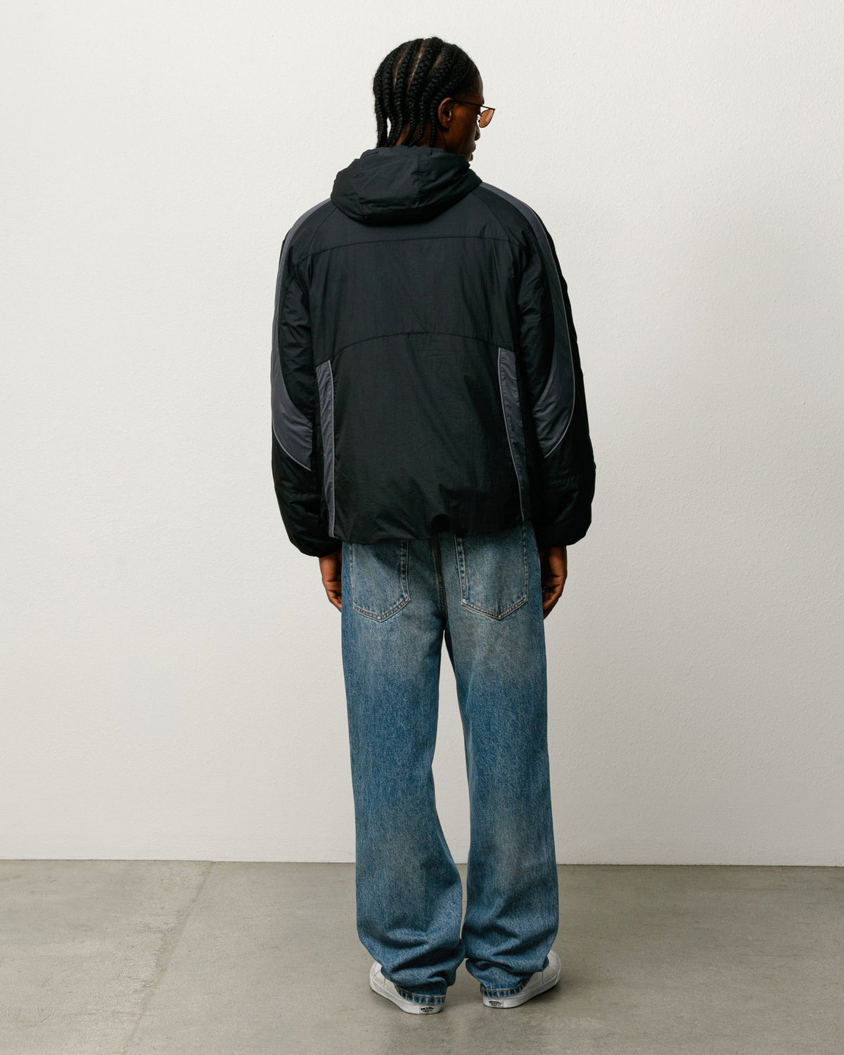 New Classic Jean Denim in Dark Wash Indigo, straight-leg unisex jeans by Stüssy