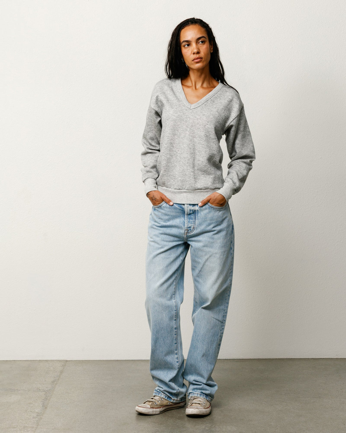 New Classic Jean Denim jeans in Light Wash Indigo tone