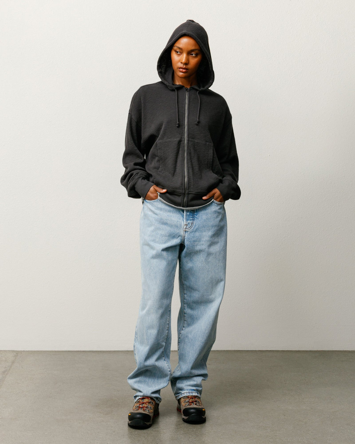 Stüssy Big Ol' Jean Denim jeans in the color Light Wash Indigo