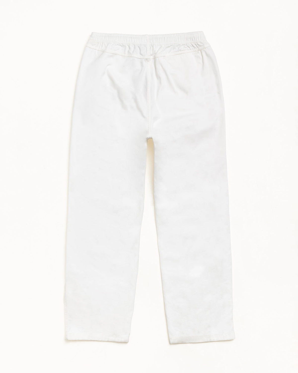 Beach Pant Cotton Twill Unisex In Bone
