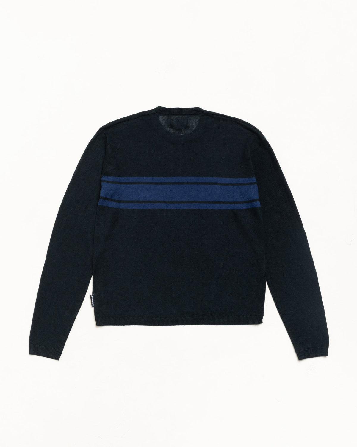 Lightweight Striped Sweater Sweater in the color Black