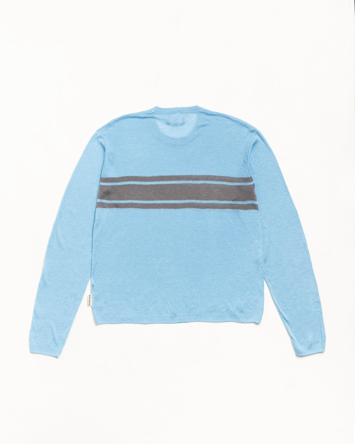 Striped Long Sleeve Sweater Unisex Long Sleeve In Blue