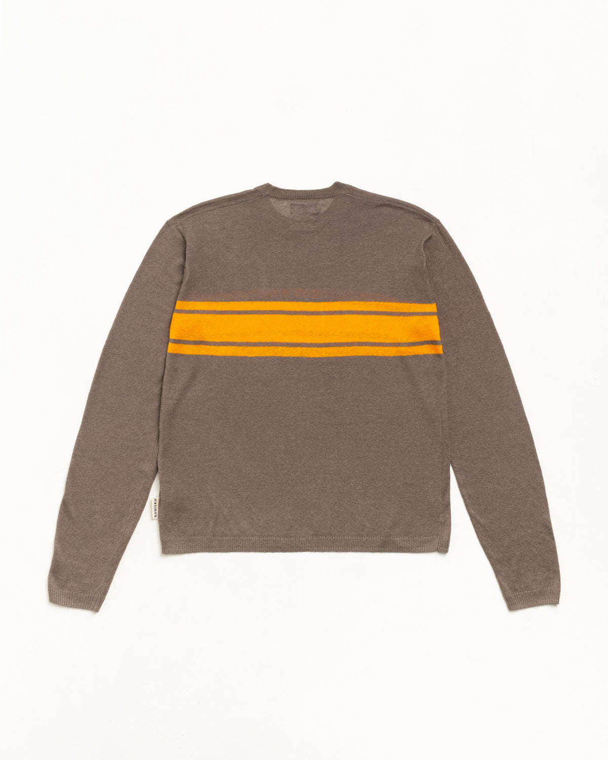 Lightweight Striped Sweater Sweater in the color Brown