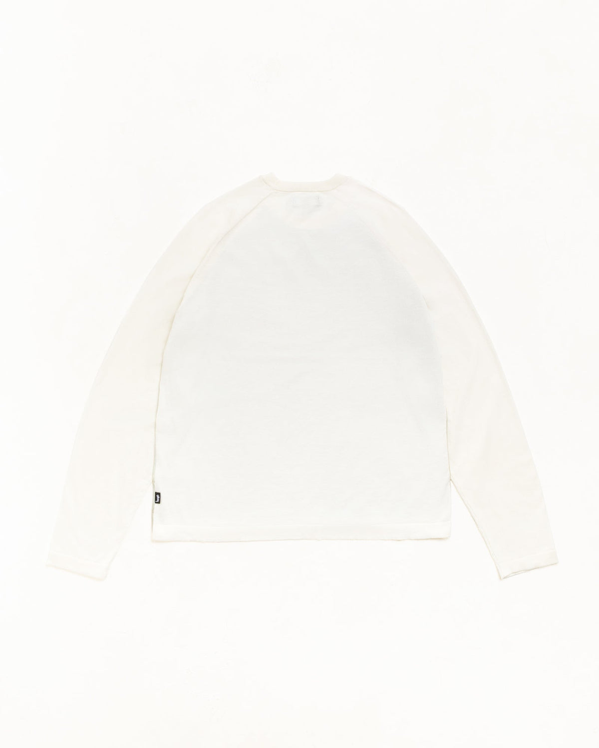Splash Sweater Unisex Long Sleeve In Off White