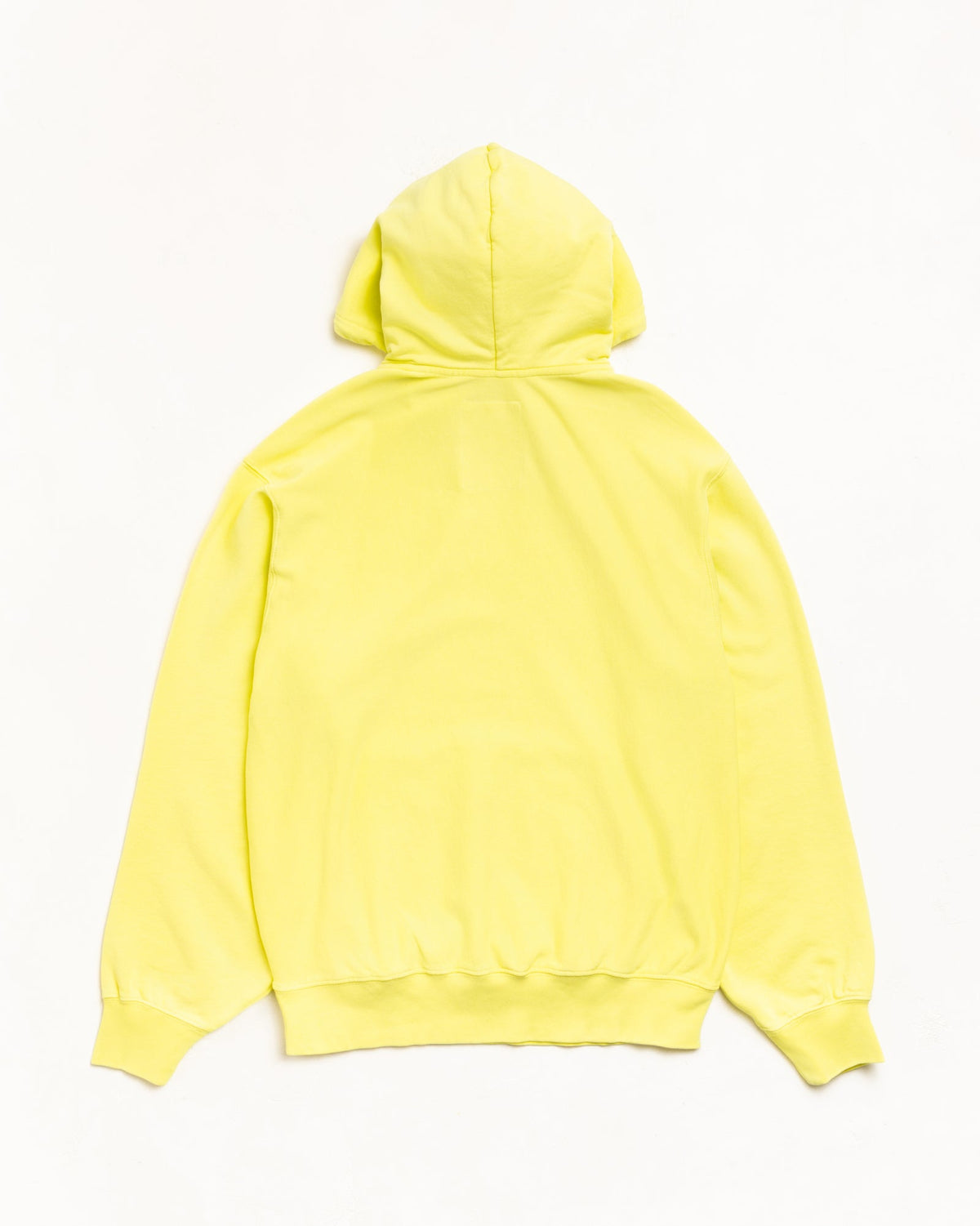 Lightweight Terry Hoodie Unisex Long Sleeve In Yellow