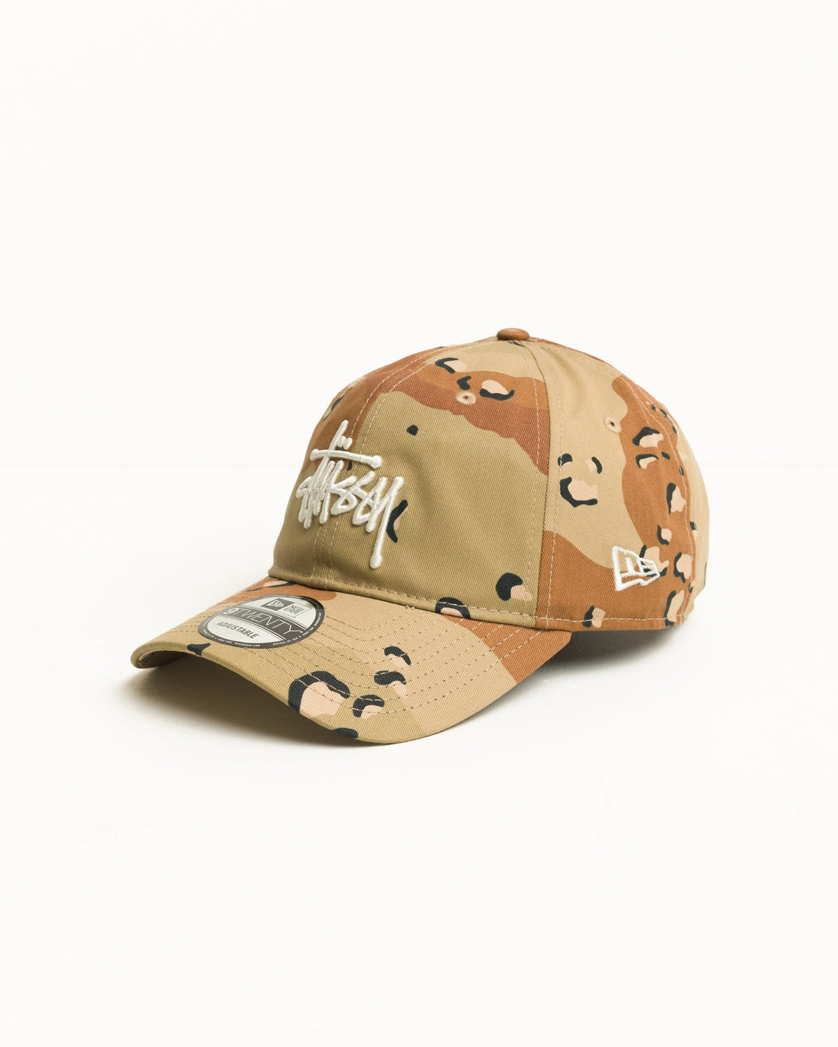 Stüssy 9TWENTY Basic Cap Headwear in Desert Camo