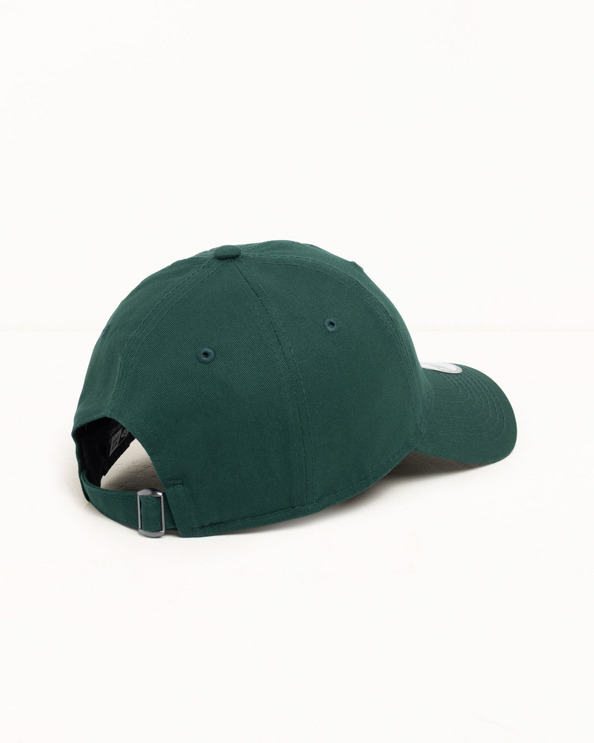 Stüssy 9TWENTY Basic unisex cap in dark green cotton twill with adjustable strapback