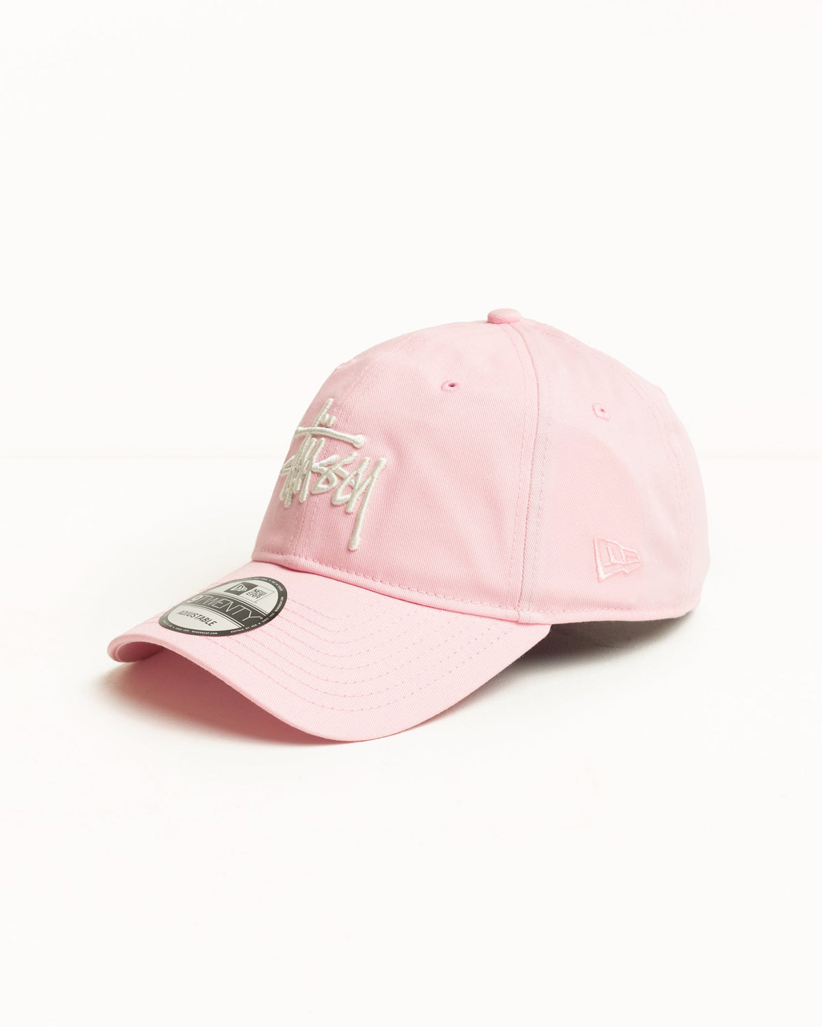 9TWENTY BASIC CAP cap in Pink by Stüssy, unstructured crown