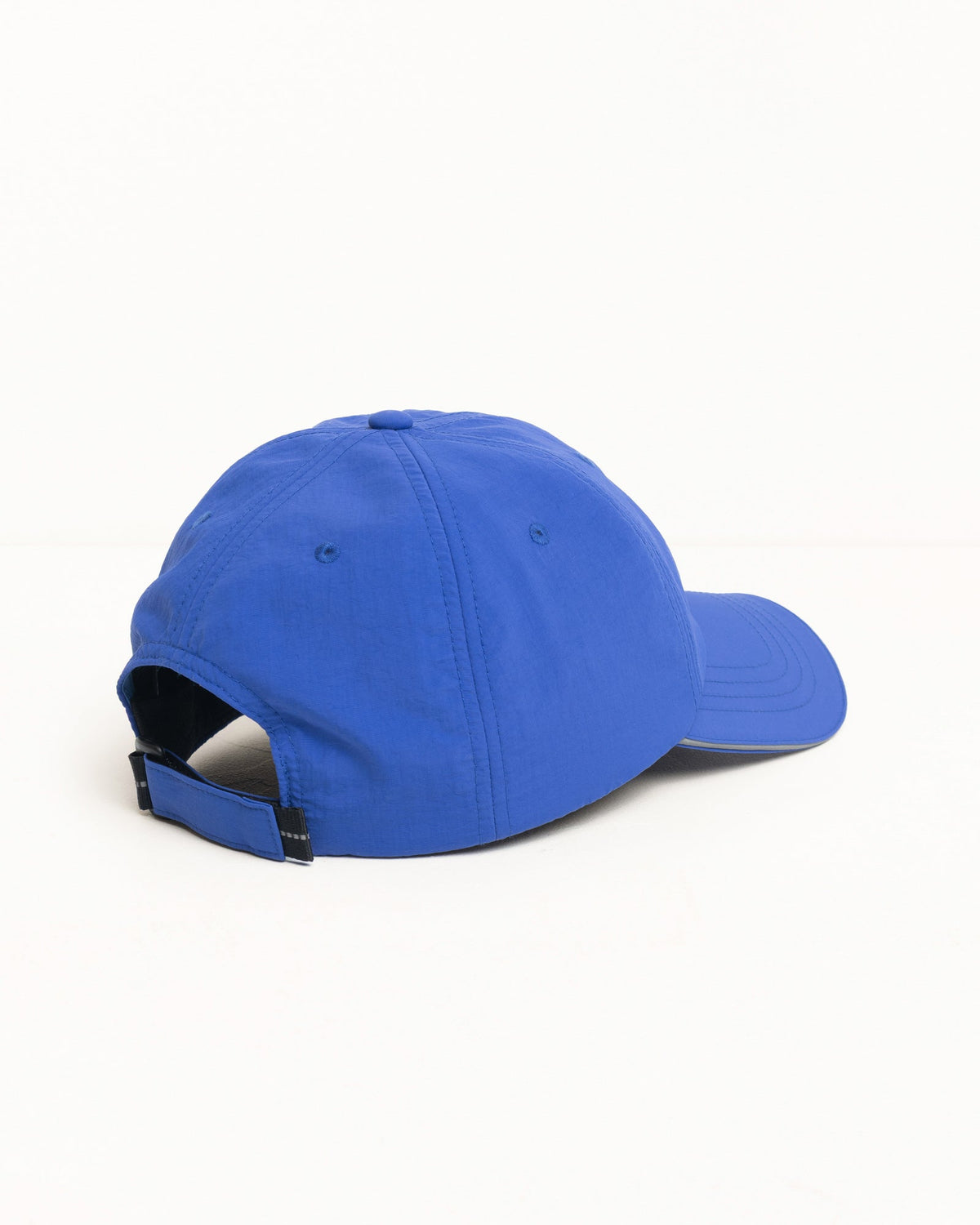 Stüssy Smooth Stock Nylon Sport Cap in Blue with Velcro strapback