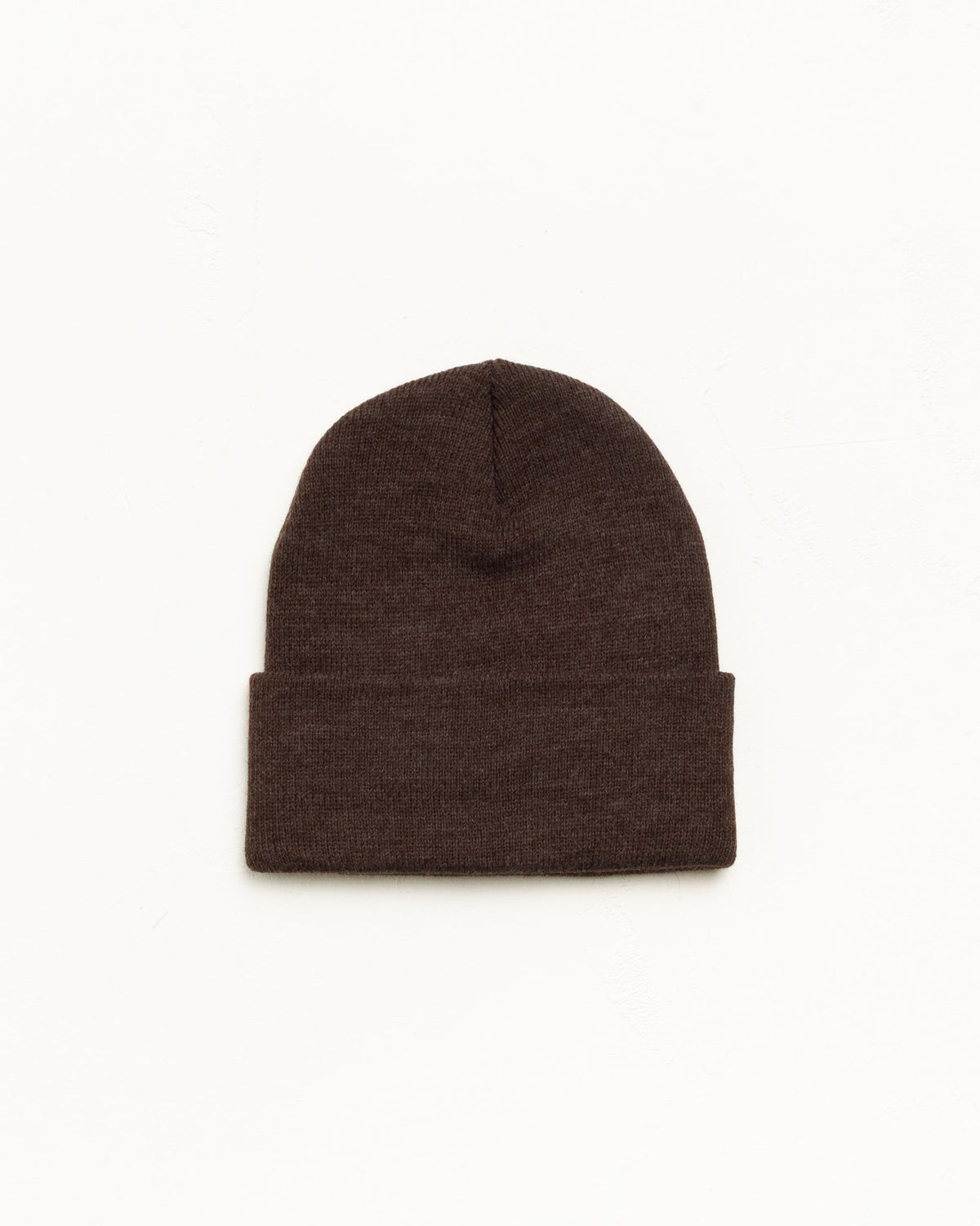 Stock Cuff Beanie unisex in heather brown by Stüssy