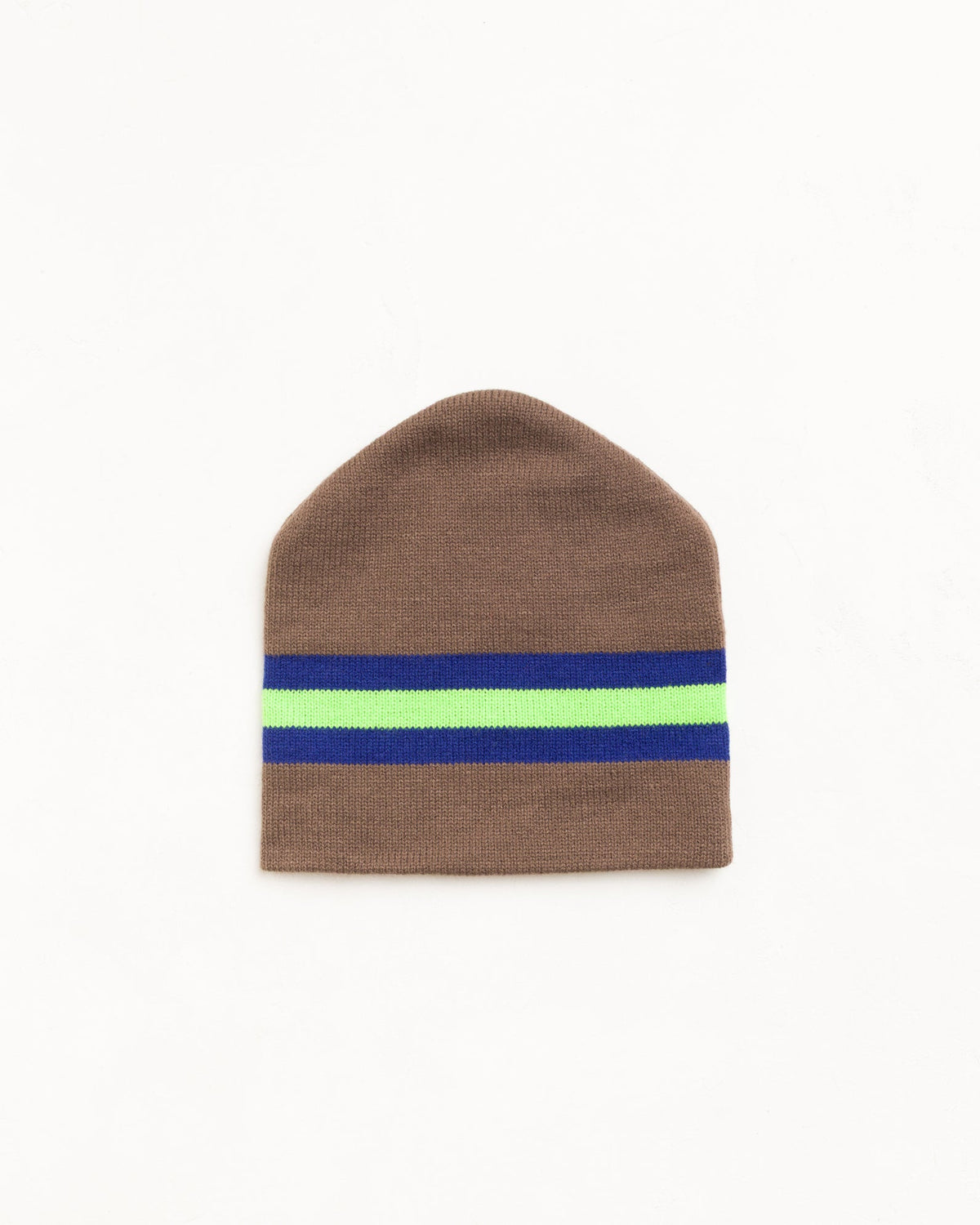 Stripe Ski Beanie Unisex In Tan