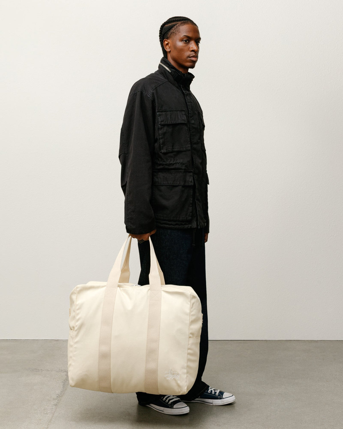 Canvas Flight Bag Accessories in Natural