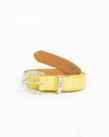 Citron Croc Pattern