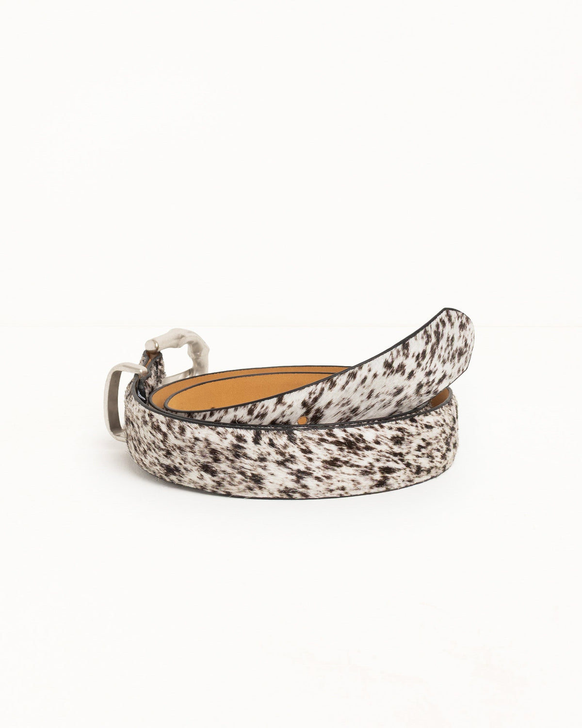 Bamboo Buckle Belt Accessories In Hairy Marble