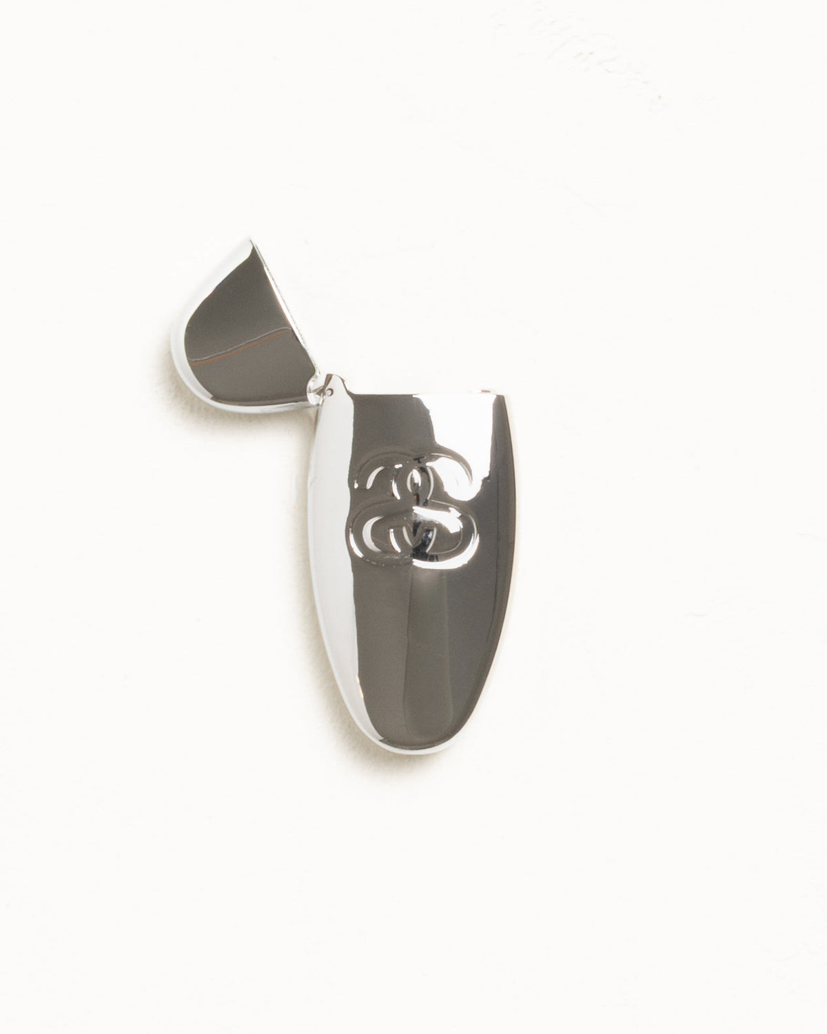 Metal Pill Lighter Case Accessories In Silver