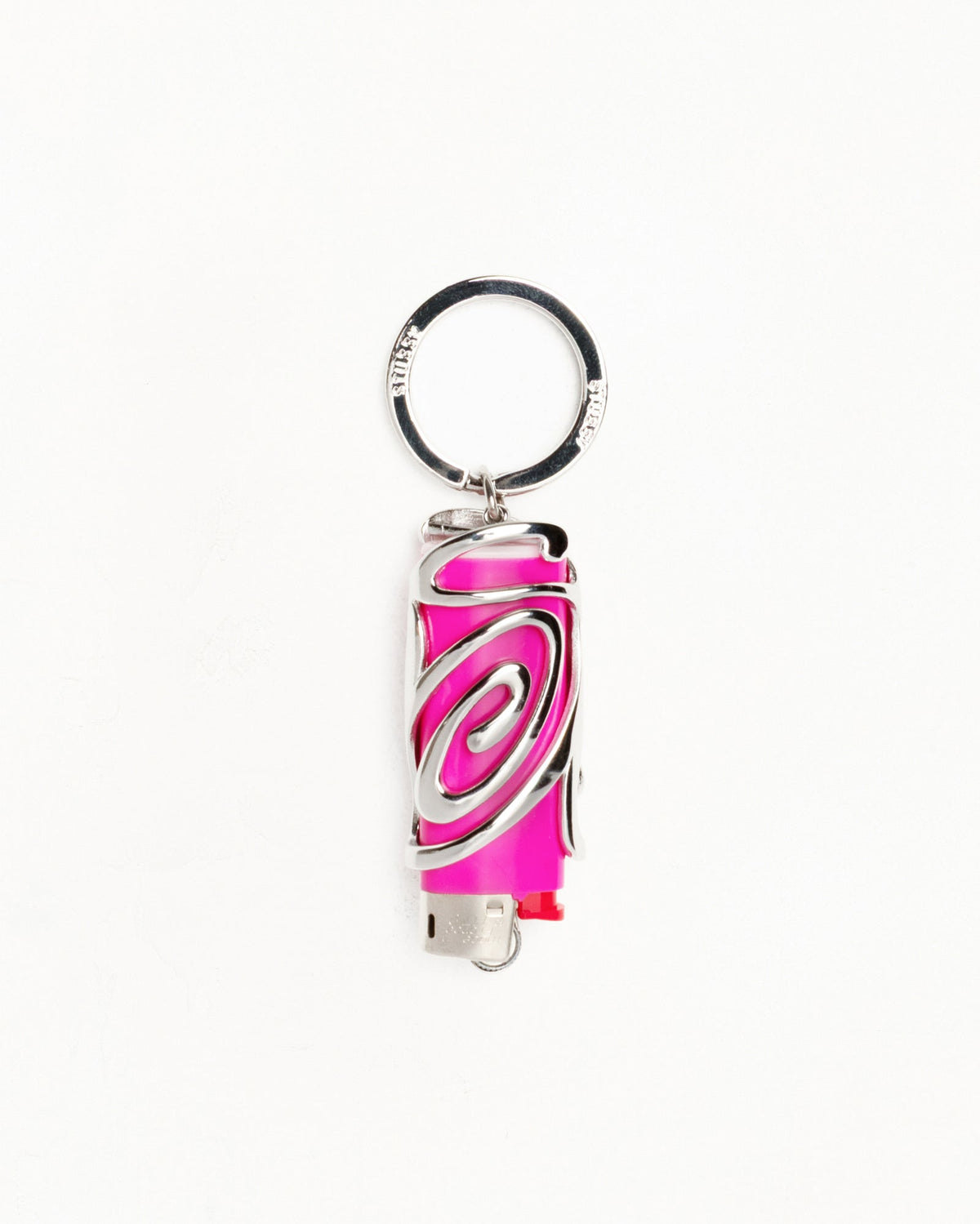 Lighter Holster Keychain Accessories In Silver
