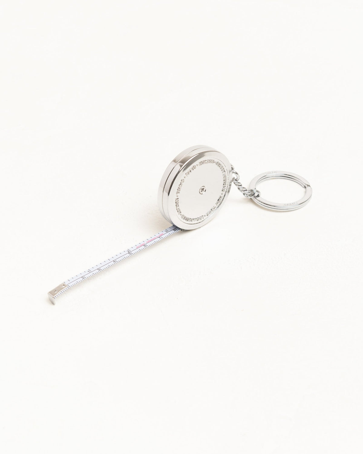 Stüssy Measuring Tape Keychain Accessories in Black
