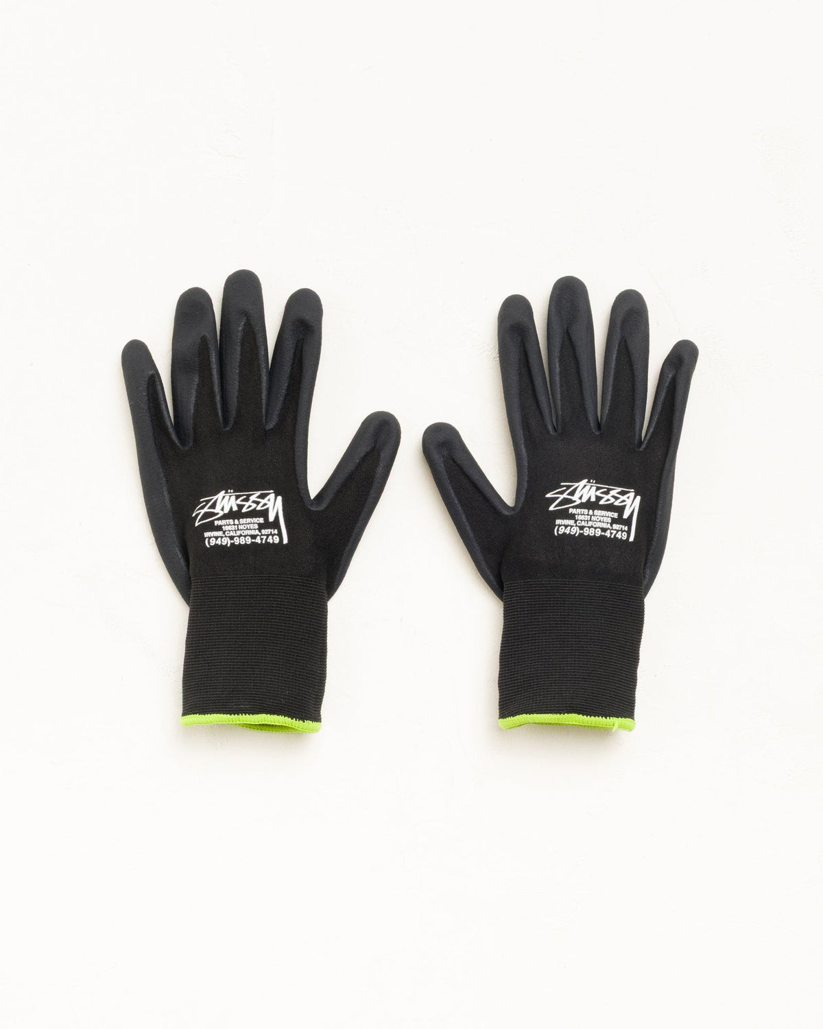 Utility Gloves Unisex In Black/red