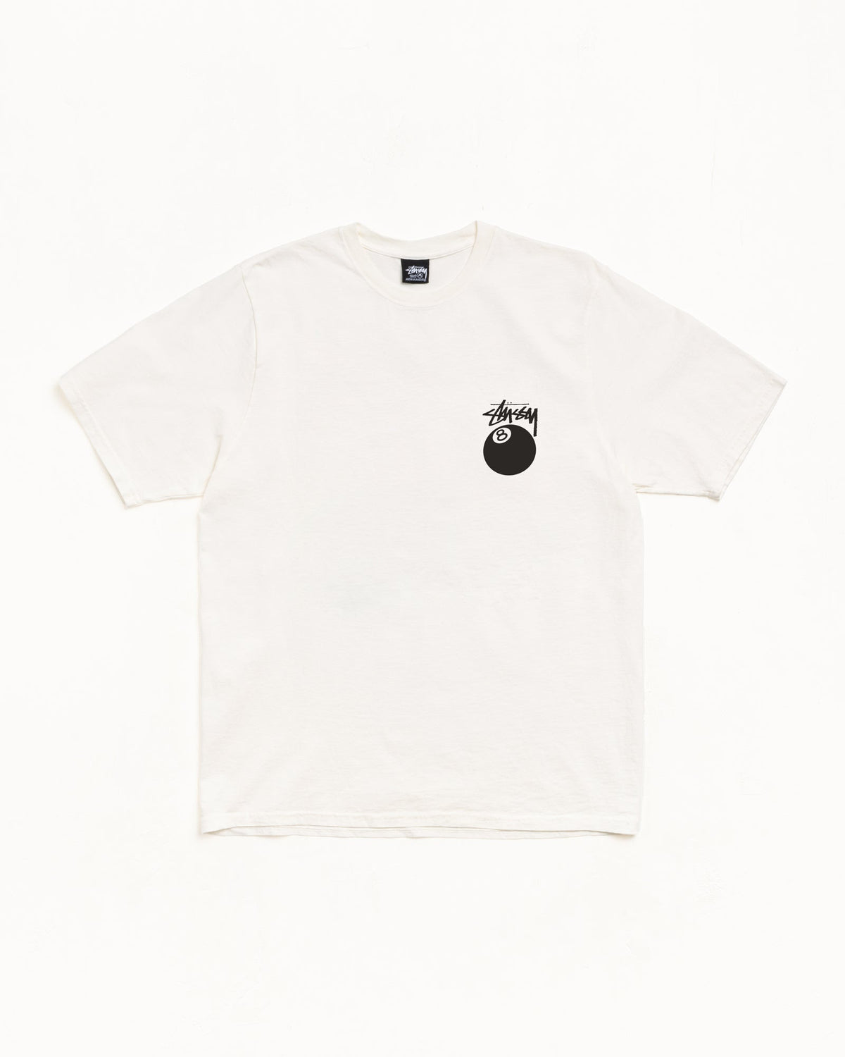 8 Ball Pigment Dyed Tee Mens Short Sleeve In Natural