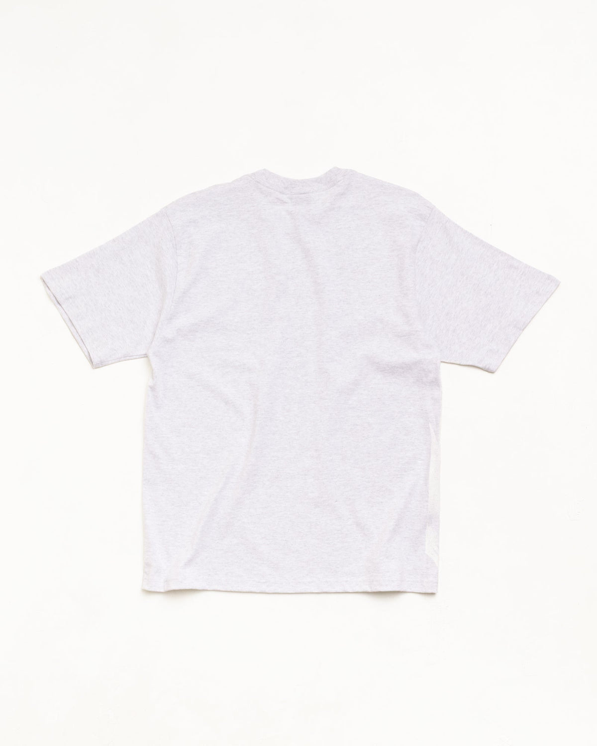 Sweater Tee Unisex Short Sleeve In Ash Heather