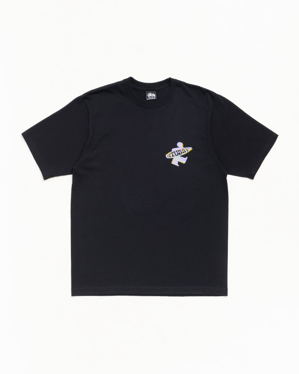 Dot Surf Tee Unisex Short Sleeve In Black